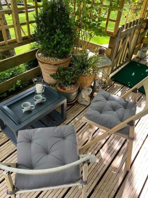 'The Den' Self Contained One Bedroom Annexe. Stockbridge  Exterior foto